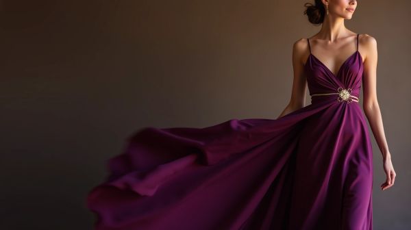 Choisir robe gala violette pour briller lors de votre événement